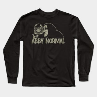 Vintage Aesthetic // ABBY NORMAL  // Eyegor Long Sleeve T-Shirt